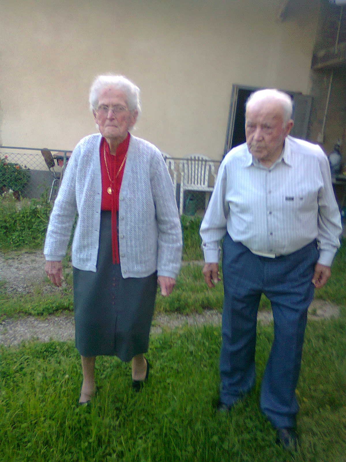 Les grands-parents de Philippe Roussey
